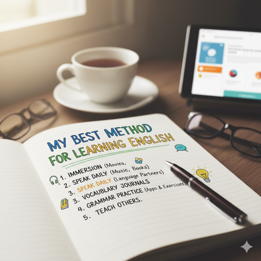 My Best Method for Learning English